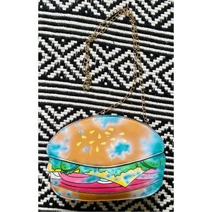 Halloween Cheeseburger Costume Cosplay Purse